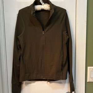Pact Organic Pure Fit Olive Green Jacket